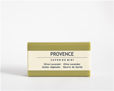 南法秘地草本香皂: 橄欖油 (歐盟有機認證)