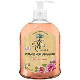 玫瑰清新草本馬賽液體香皂 